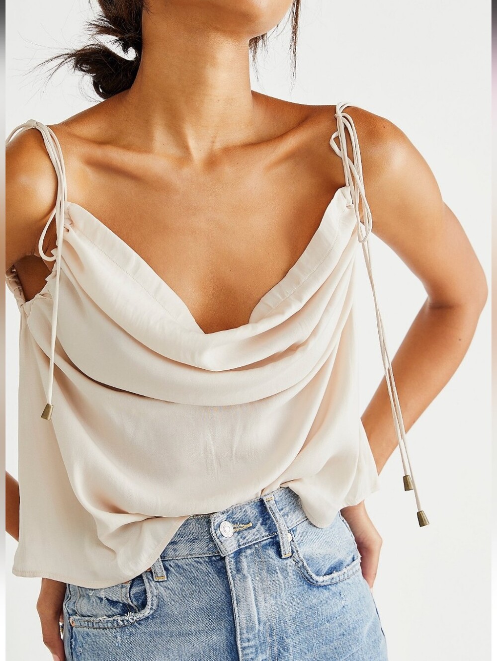 Free People Hattie Silky Tank Size Xs